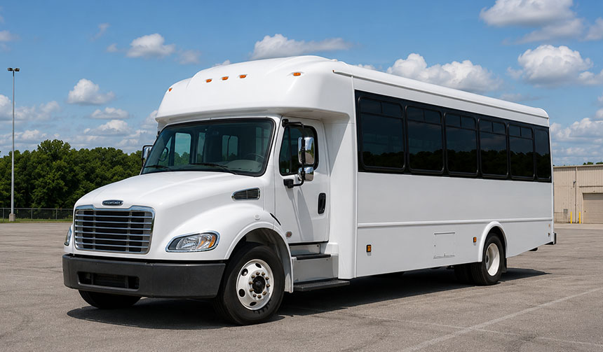 25-passenger minibus available for charter in Ashland, KY